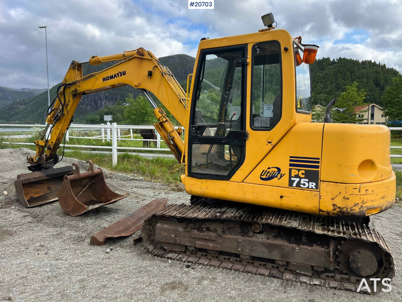 Komatsu PC75 - Excavadora: foto 5 Komatsu PC75 - Excavadora: foto 5