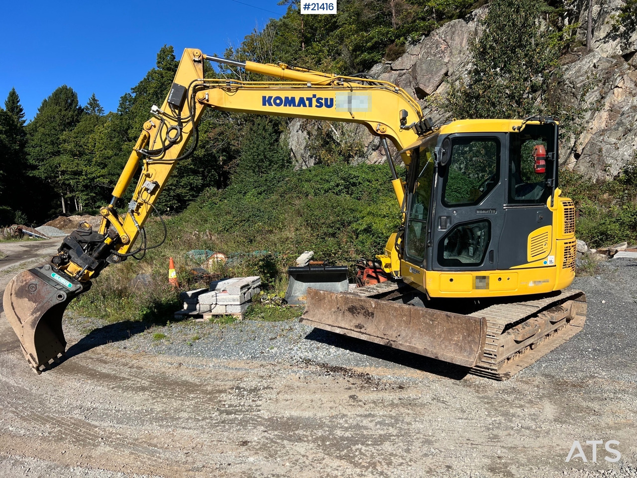 Komatsu PC78US - Excavadora de cadenas: foto 1 Komatsu PC78US - Excavadora de cadenas: foto 1