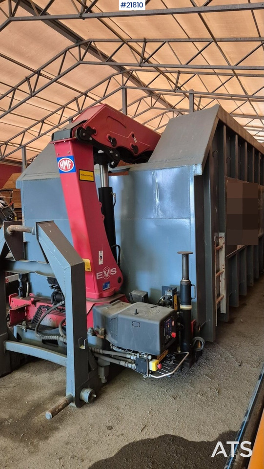 Krancontainer 2018 Krancontainer m/ 13 t/m HMF kran - Contenedor de gancho: foto 1 Krancontainer 2018 Krancontainer m/ 13 t/m HMF kran - Contenedor de gancho: foto 1