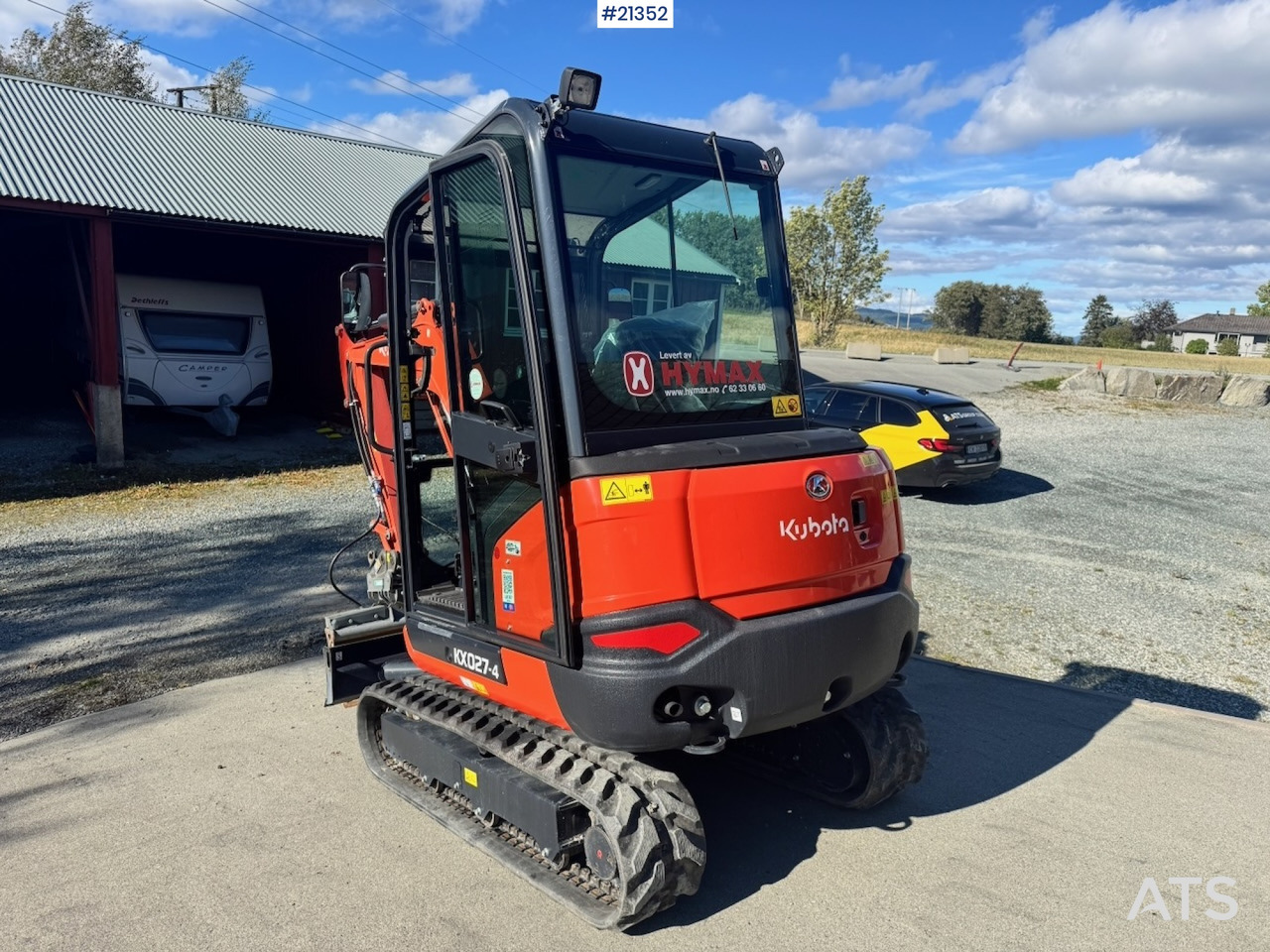 Kubota KX027-4 - Miniexcavadora: foto 3 Kubota KX027-4 - Miniexcavadora: foto 3