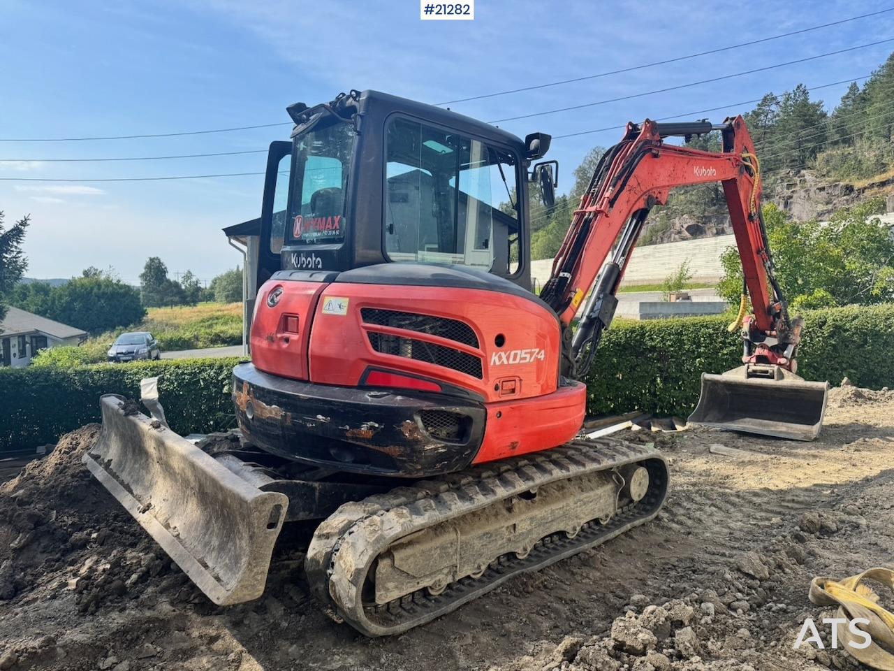 Kubota KX057-4 - Excavadora de cadenas: foto 3 Kubota KX057-4 - Excavadora de cadenas: foto 3