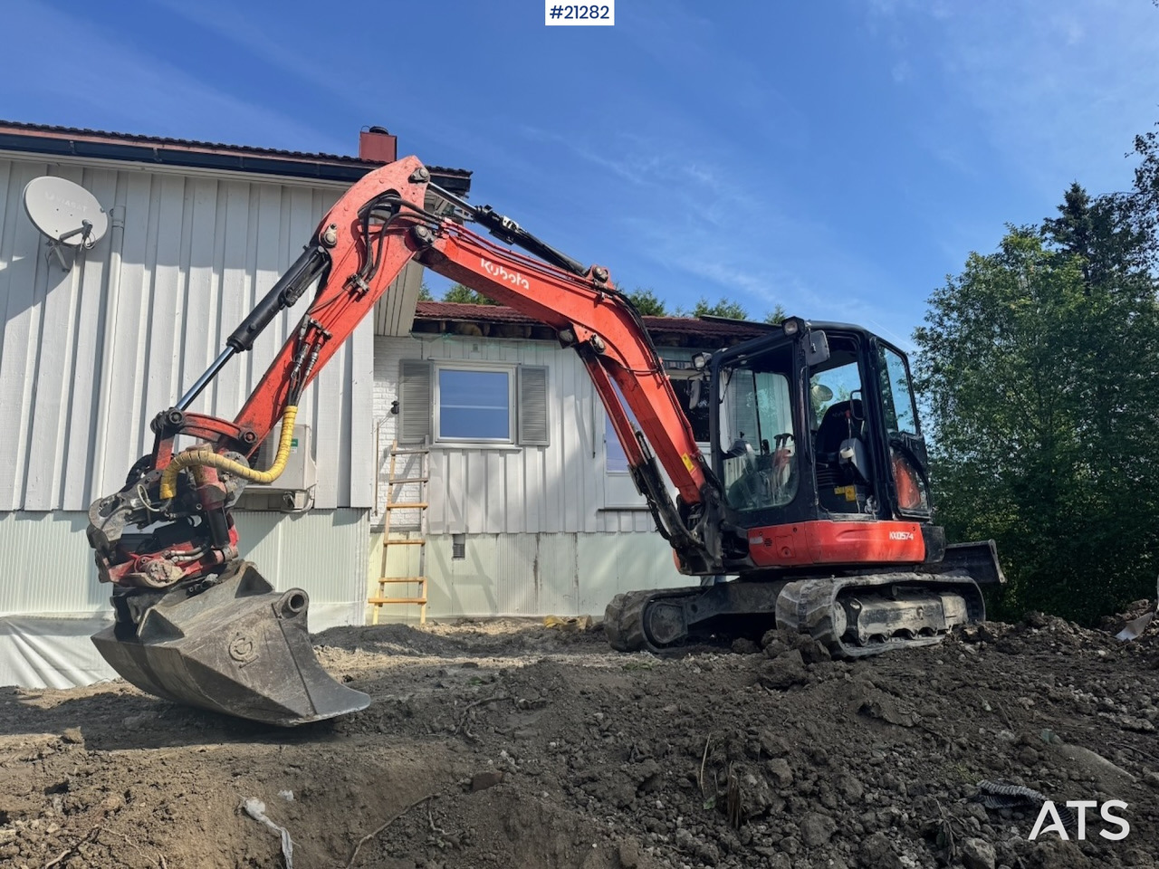 Kubota KX057-4 - Excavadora de cadenas: foto 2 Kubota KX057-4 - Excavadora de cadenas: foto 2