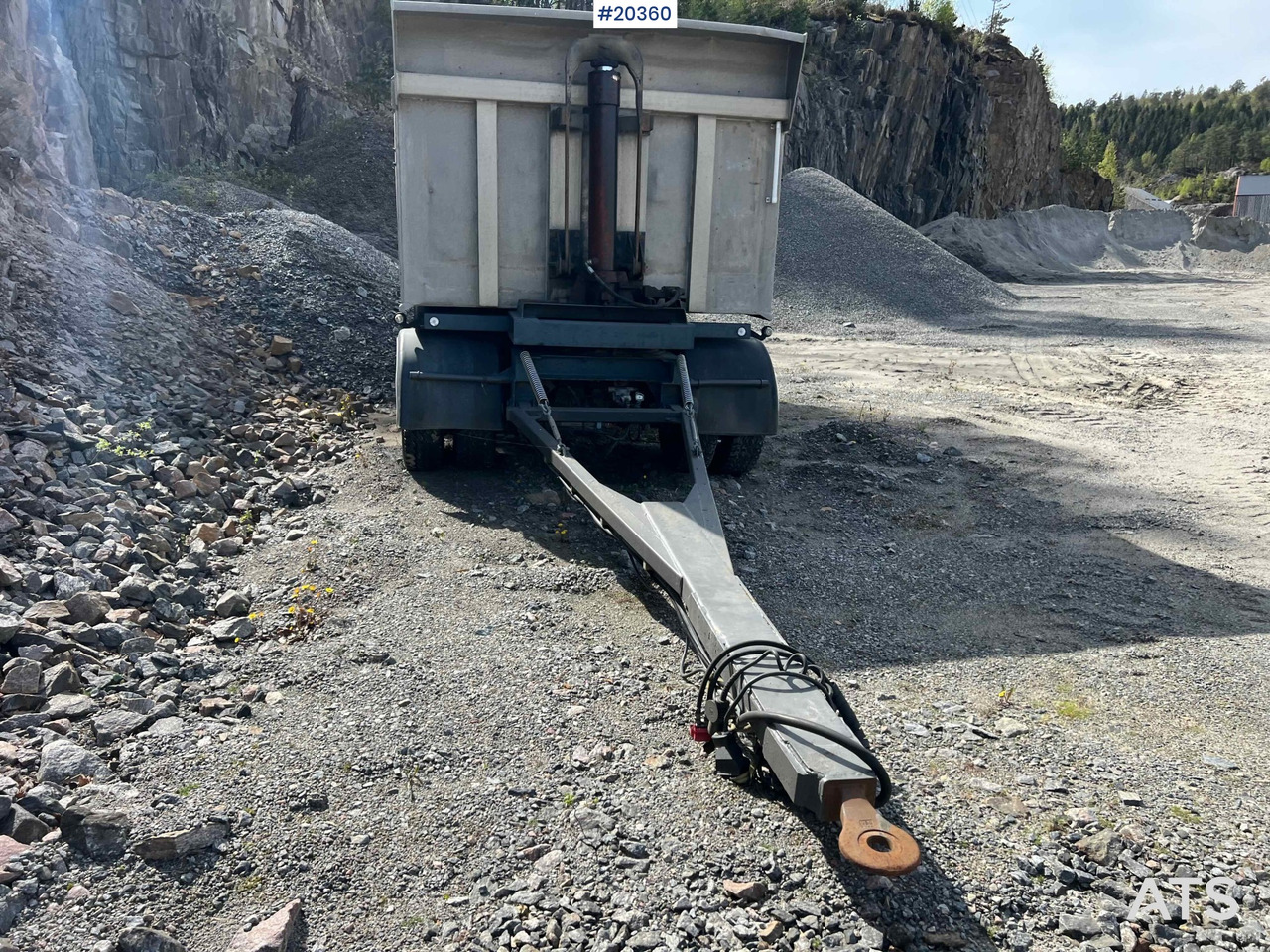 Maur 3 akslet slephenger - Remolque volquete: foto 4 Maur 3 akslet slephenger - Remolque volquete: foto 4