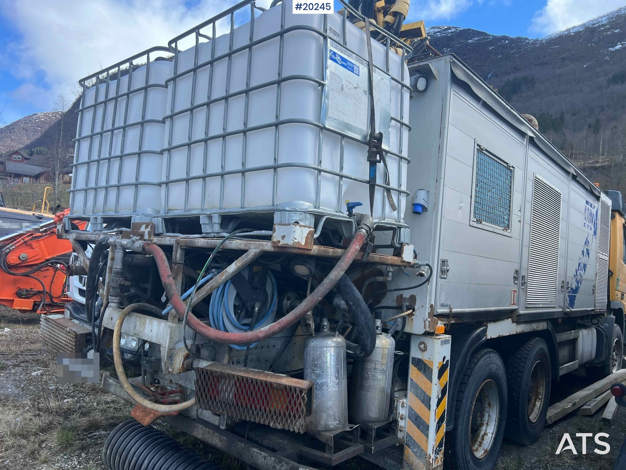 Leasing de Mercedes Actros 2641 6x4 M/ 2008 AMV 7450 Betong sprøyterigg påbygg Mercedes Actros 2641 6x4 M/ 2008 AMV 7450 Betong sprøyterigg påbygg: foto 7