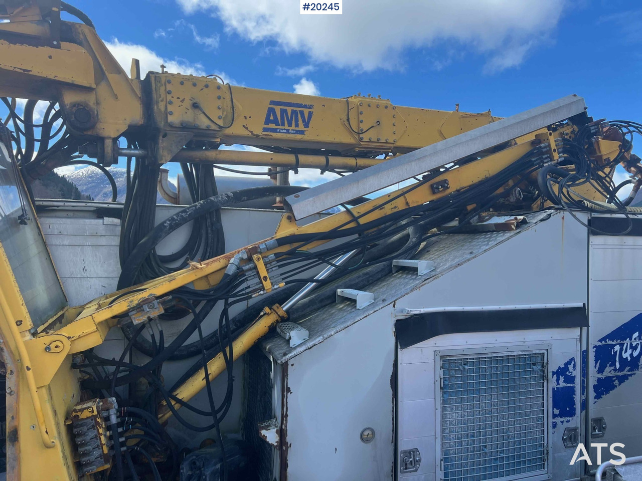 Leasing de Mercedes Actros 2641 6x4 M/ 2008 AMV 7450 Betong sprøyterigg påbygg Mercedes Actros 2641 6x4 M/ 2008 AMV 7450 Betong sprøyterigg påbygg: foto 25