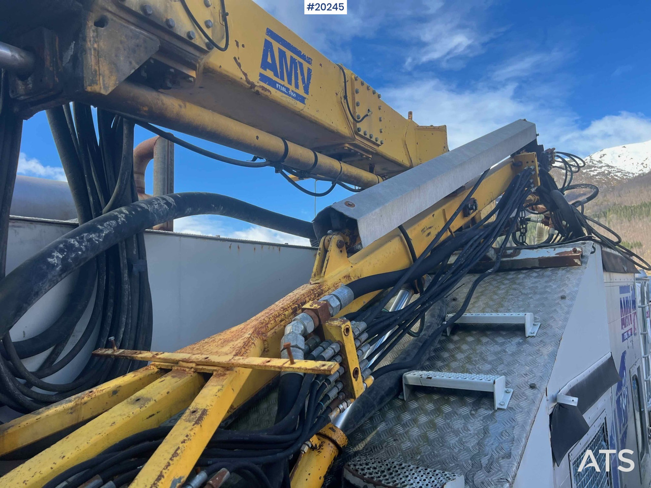 Leasing de Mercedes Actros 2641 6x4 M/ 2008 AMV 7450 Betong sprøyterigg påbygg Mercedes Actros 2641 6x4 M/ 2008 AMV 7450 Betong sprøyterigg påbygg: foto 24