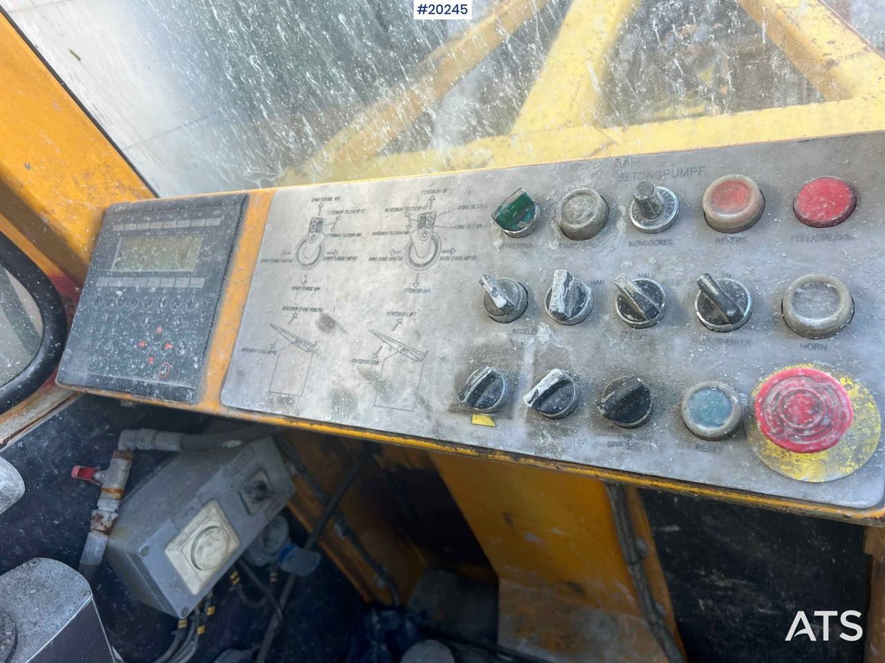 Leasing de Mercedes Actros 2641 6x4 M/ 2008 AMV 7450 Betong sprøyterigg påbygg Mercedes Actros 2641 6x4 M/ 2008 AMV 7450 Betong sprøyterigg påbygg: foto 12