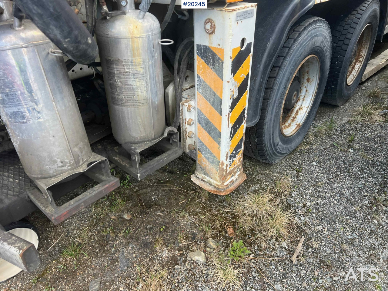 Leasing de Mercedes Actros 2641 6x4 M/ 2008 AMV 7450 Betong sprøyterigg påbygg Mercedes Actros 2641 6x4 M/ 2008 AMV 7450 Betong sprøyterigg påbygg: foto 11