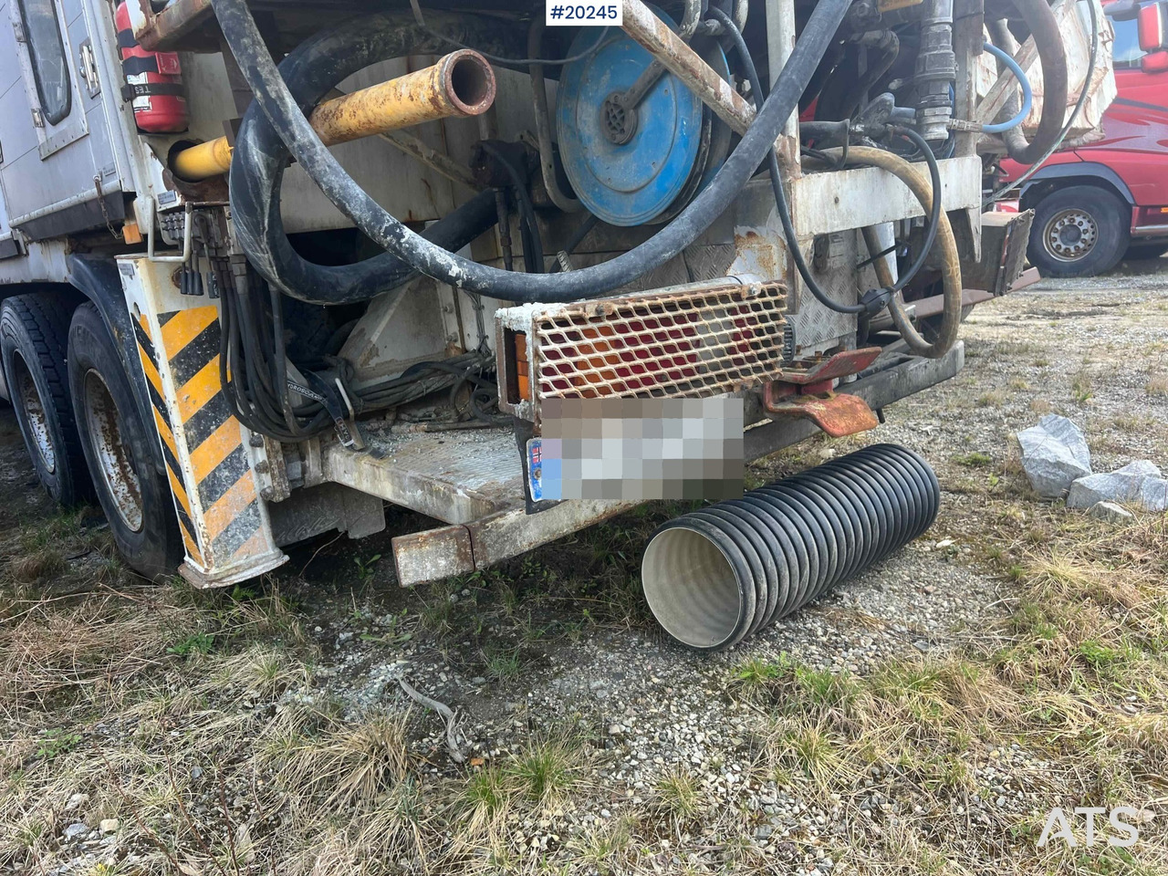 Leasing de Mercedes Actros 2641 6x4 M/ 2008 AMV 7450 Betong sprøyterigg påbygg Mercedes Actros 2641 6x4 M/ 2008 AMV 7450 Betong sprøyterigg påbygg: foto 9