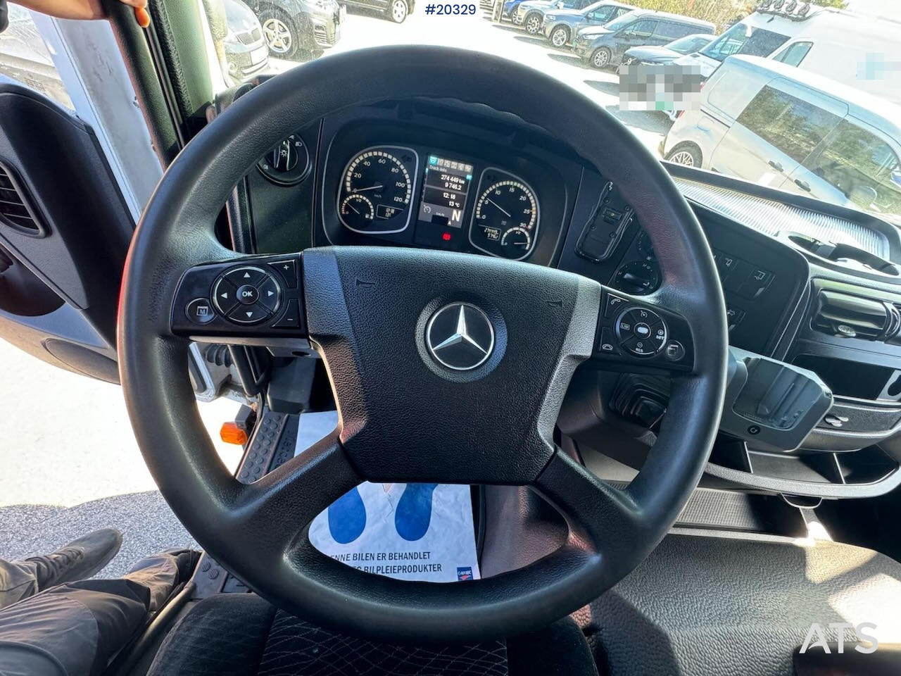 Camión caja cerrada Mercedes Atego 1524: foto 30