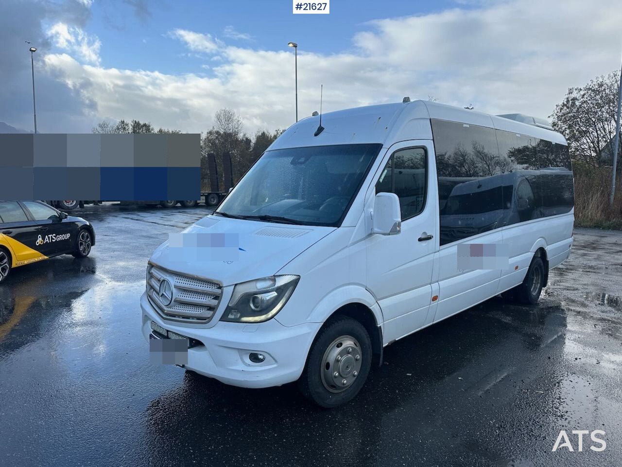 Mercedes Sprinter minibuss 4x2 m/ 16+1 seter, rullestolrampe og handikap plass. - Minibús, Furgoneta de pasajeros: foto 2 Mercedes Sprinter minibuss 4x2 m/ 16+1 seter, rullestolrampe og handikap plass. - Minibús, Furgoneta de pasajeros: foto 2