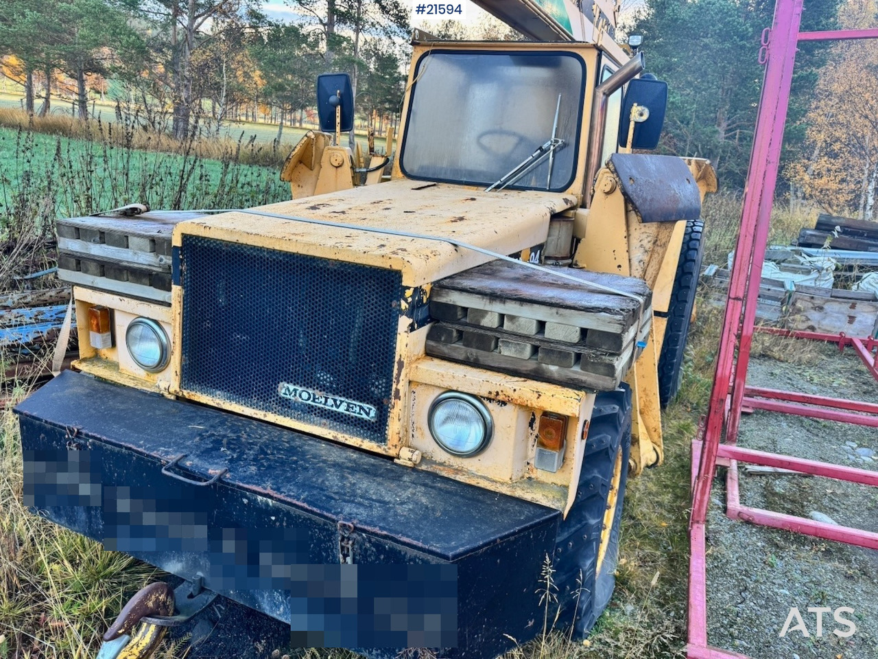 Moelven Moelven 694 m/ 2 forlengere og 2 kroker. - Autogrúa: foto 2 Moelven Moelven 694 m/ 2 forlengere og 2 kroker. - Autogrúa: foto 2