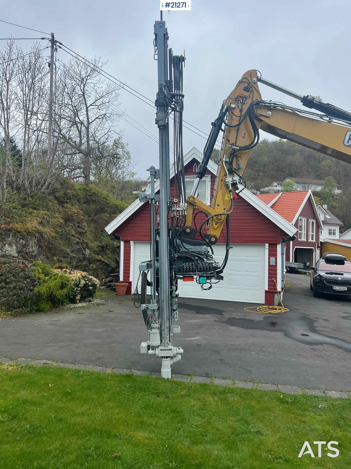 Montabert micro borretårn betydelig oppgradert m/ hc25 hammer og stangskifter - Perforadora: foto 2 Montabert micro borretårn betydelig oppgradert m/ hc25 hammer og stangskifter - Perforadora: foto 2