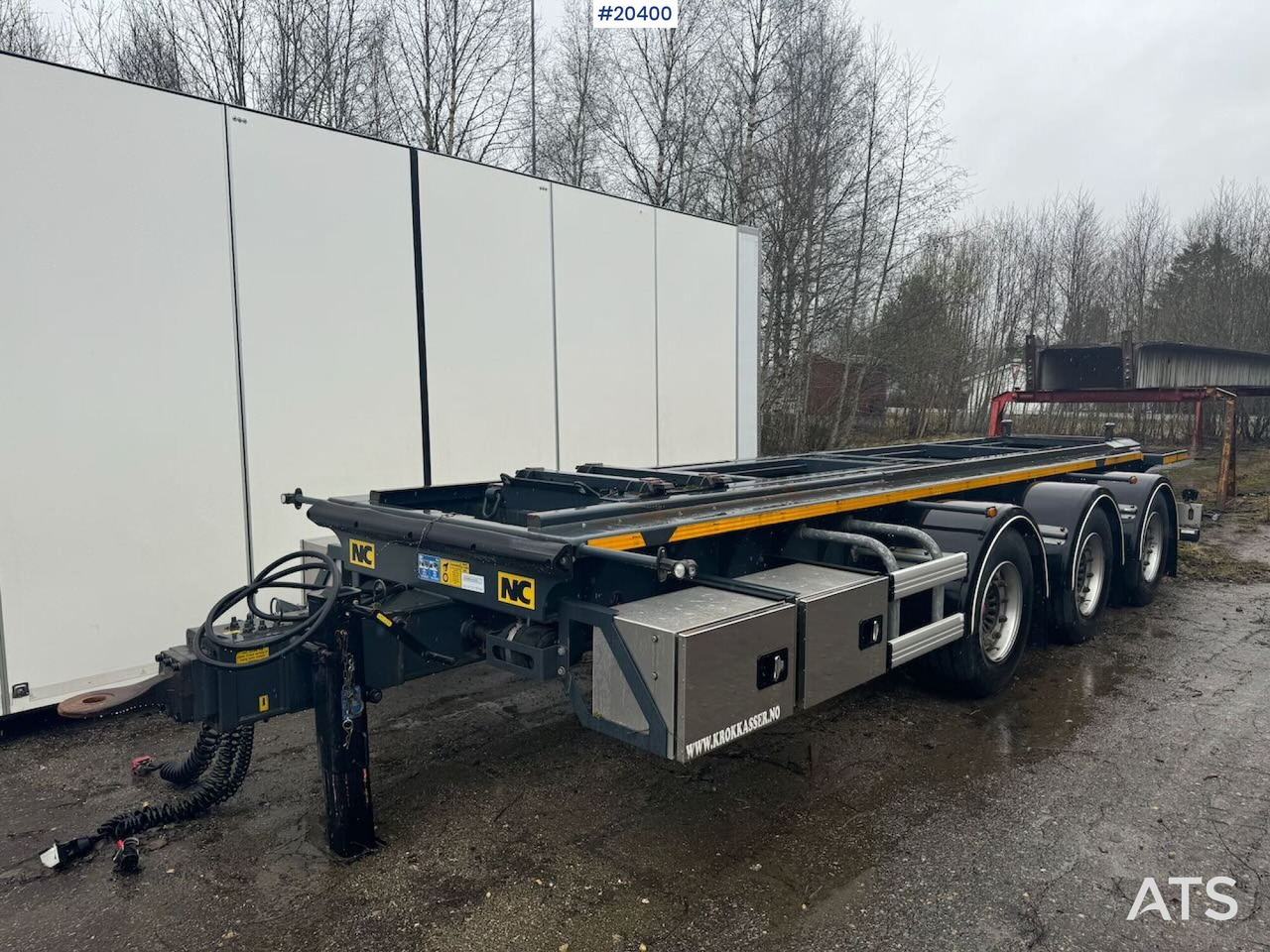 NC 2019 NC Engineering krokkjerre - Remolque multilift/ Portacontenedores de cadenas: foto 2 NC 2019 NC Engineering krokkjerre - Remolque multilift/ Portacontenedores de cadenas: foto 2