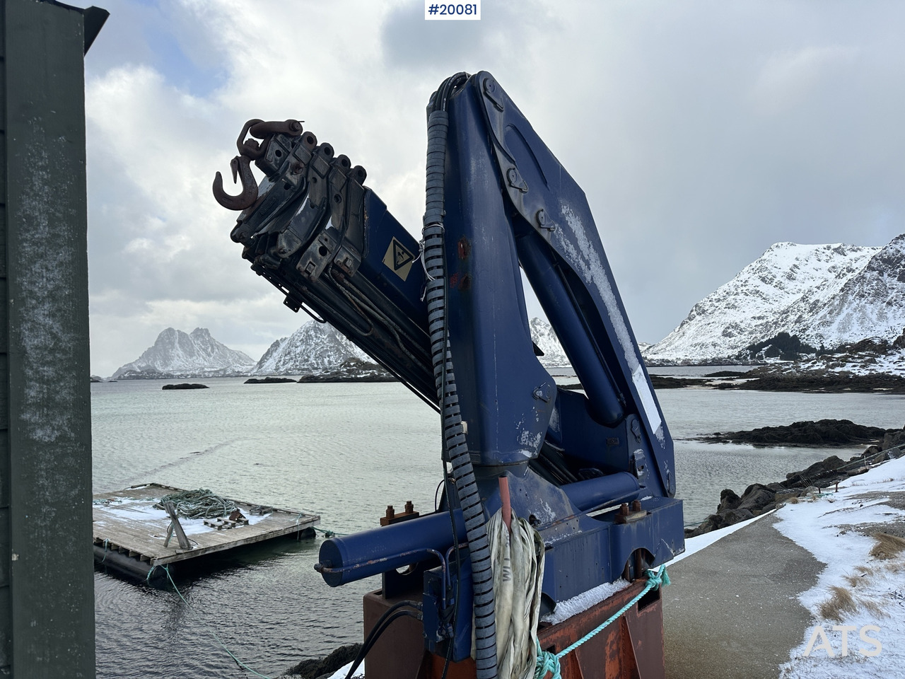 Palfinger PK 14080 C kran m/ hydraulikk pumpe - Grúa para camión: foto 5 Palfinger PK 14080 C kran m/ hydraulikk pumpe - Grúa para camión: foto 5