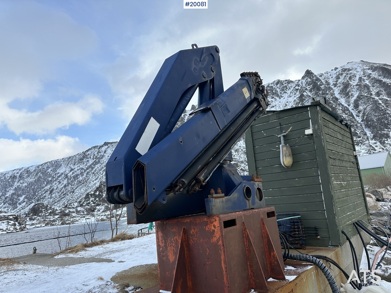 Palfinger PK 14080 C kran m/ hydraulikk pumpe - Grúa para camión: foto 4 Palfinger PK 14080 C kran m/ hydraulikk pumpe - Grúa para camión: foto 4