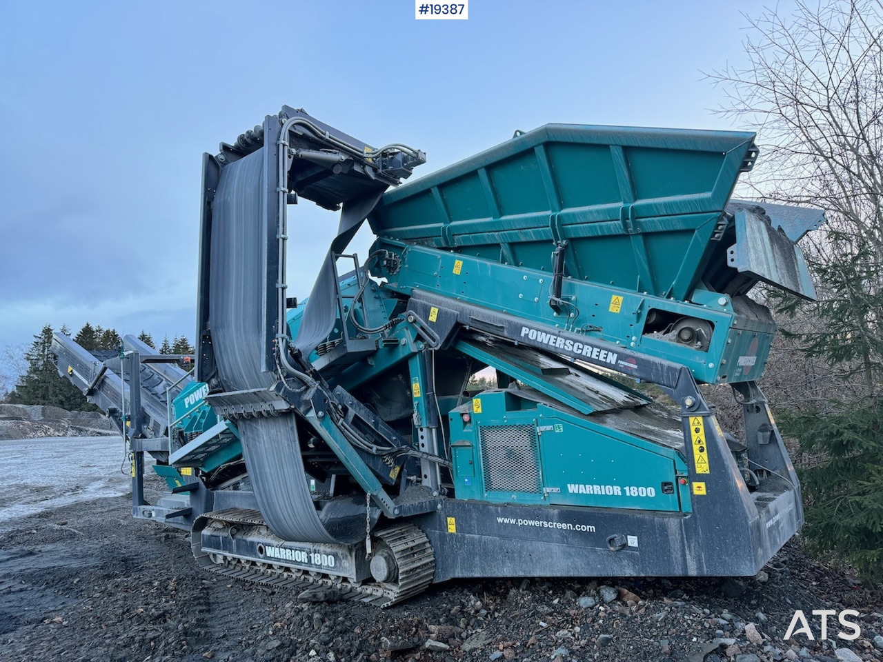 Powerscreen Warrior 1800 - Cribadora: foto 2 Powerscreen Warrior 1800 - Cribadora: foto 2