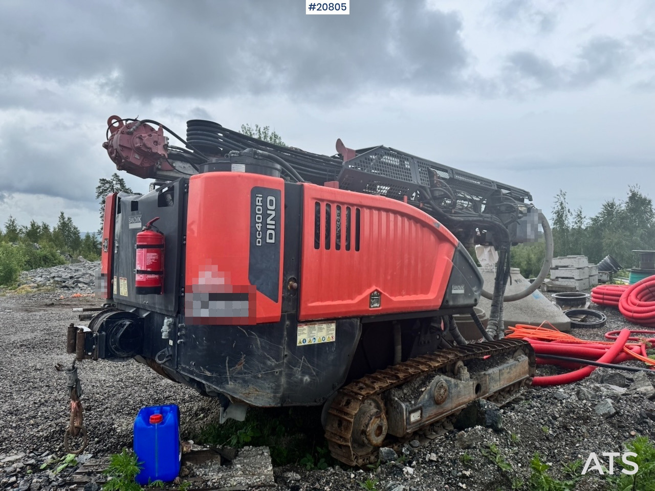 Sandvik Dino DC400RI - Perforadora: foto 5 Sandvik Dino DC400RI - Perforadora: foto 5