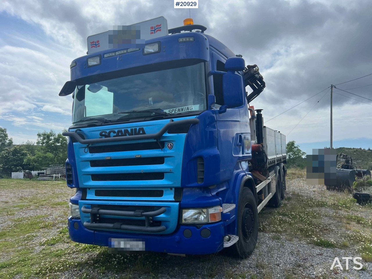 Scania R480 - Camión caja abierta, Camión grúa: foto 4 Scania R480 - Camión caja abierta, Camión grúa: foto 4