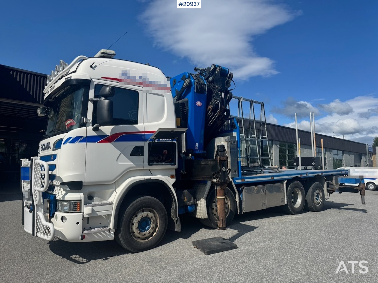 Scania R620 - Camión caja abierta, Camión grúa: foto 4 Scania R620 - Camión caja abierta, Camión grúa: foto 4