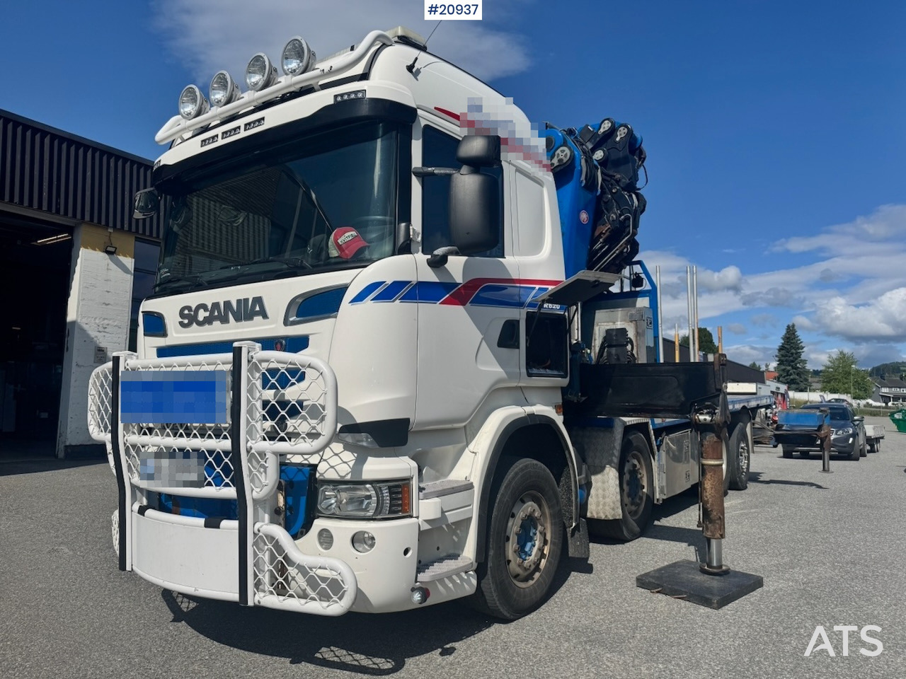 Scania R620 - Camión caja abierta, Camión grúa: foto 3 Scania R620 - Camión caja abierta, Camión grúa: foto 3