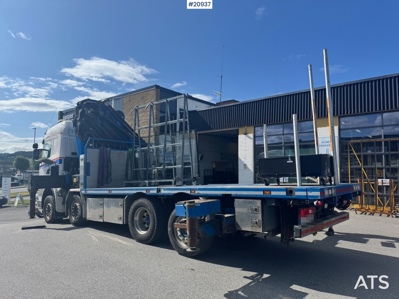 Scania R620 - Camión caja abierta, Camión grúa: foto 5 Scania R620 - Camión caja abierta, Camión grúa: foto 5