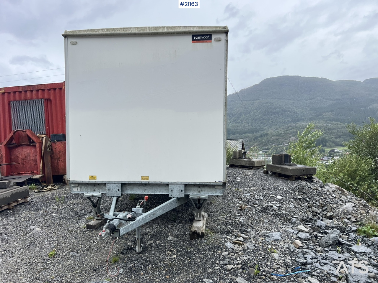 Scanvogn Boligbrakke - Casa contenedor, Remolque: foto 3 Scanvogn Boligbrakke - Casa contenedor, Remolque: foto 3