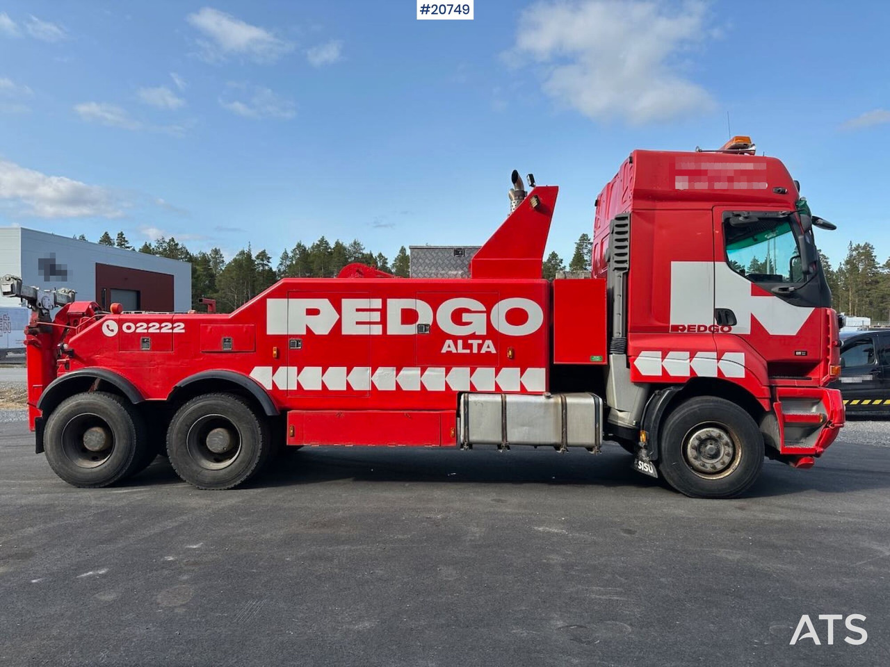 Sisu E18M 6x4 tungberger m/ EKA påbygg og kjettinger. SE VIDEO - Grua de remolque autos: foto 5 Sisu E18M 6x4 tungberger m/ EKA påbygg og kjettinger. SE VIDEO - Grua de remolque autos: foto 5