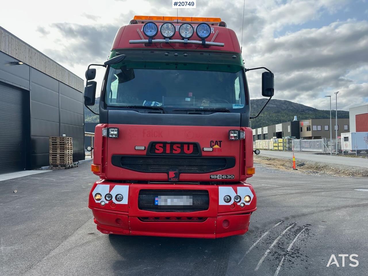 Sisu E18M - Grua de remolque autos: foto 3 Sisu E18M - Grua de remolque autos: foto 3