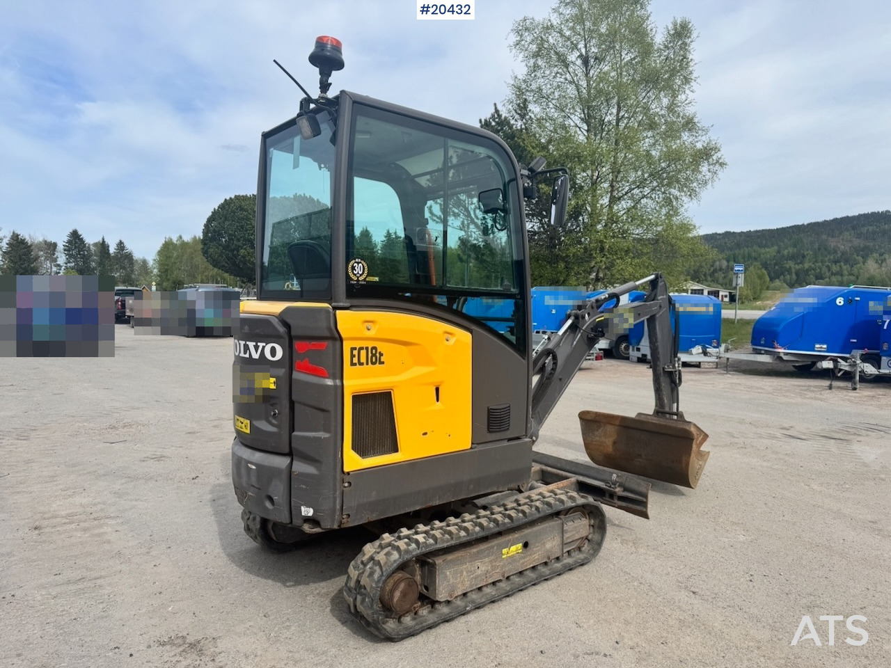 Volvo EC18E - Excavadora: foto 5 Volvo EC18E - Excavadora: foto 5