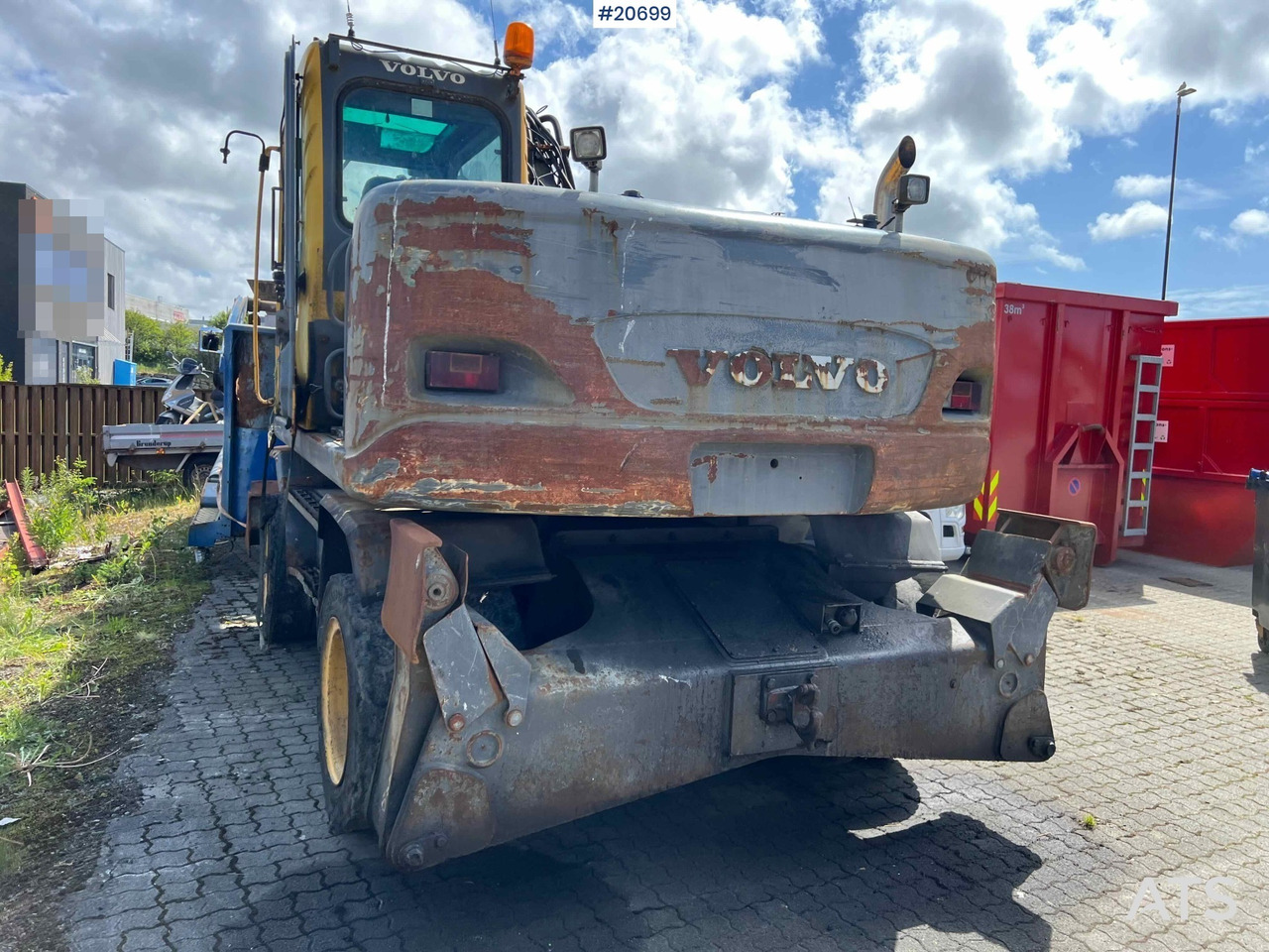 Volvo EW160B hjulmaskin m/ støtte bein og skjær - Cargadora de ruedas: foto 3 Volvo EW160B hjulmaskin m/ støtte bein og skjær - Cargadora de ruedas: foto 3
