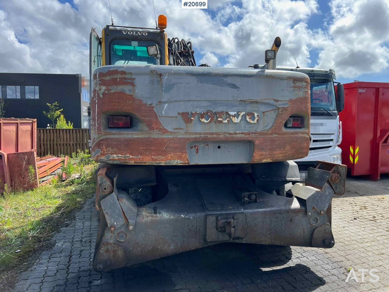 Volvo EW160B hjulmaskin m/ støtte bein og skjær - Cargadora de ruedas: foto 4 Volvo EW160B hjulmaskin m/ støtte bein og skjær - Cargadora de ruedas: foto 4