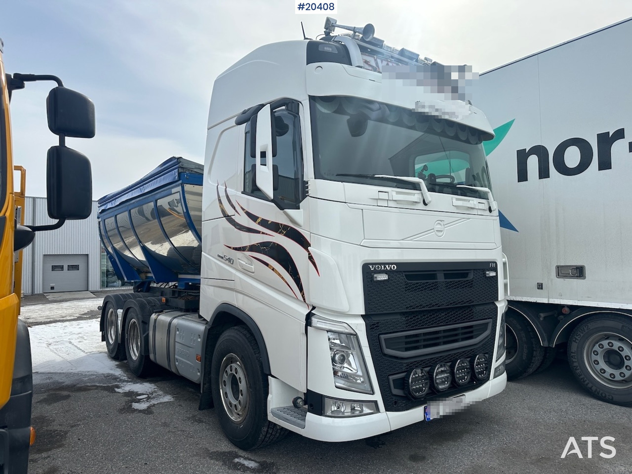 Volvo FH 540 - Construcción de carreteras: foto 2 Volvo FH 540 - Construcción de carreteras: foto 2