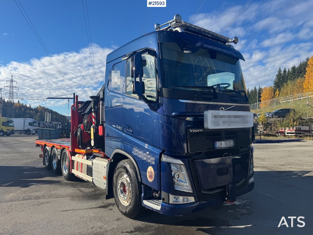 Volvo FH540 Kombibil - Camión grúa: foto 2 Volvo FH540 Kombibil - Camión grúa: foto 2