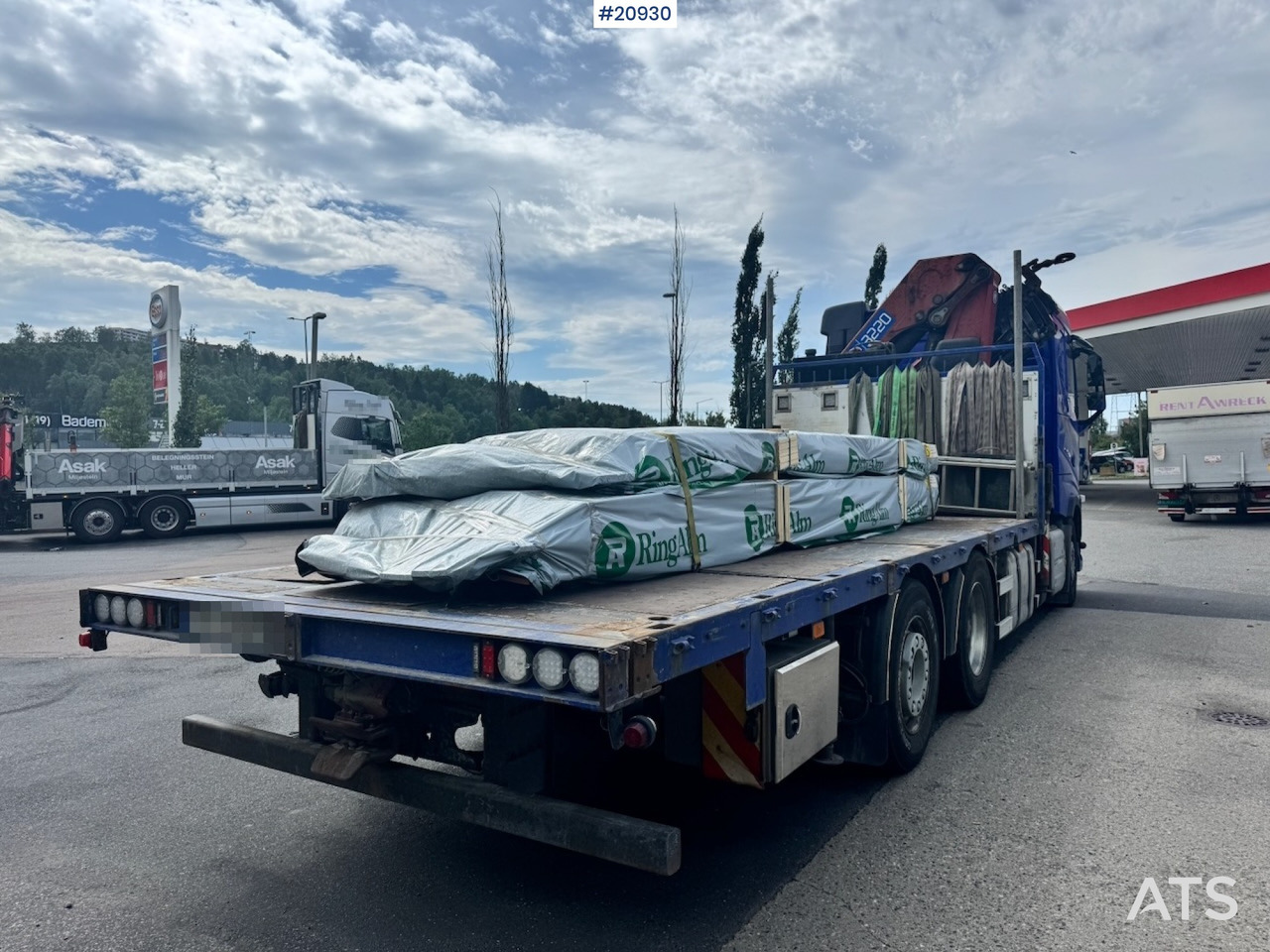 Volvo FH540 - Camión caja abierta, Camión grúa: foto 4 Volvo FH540 - Camión caja abierta, Camión grúa: foto 4