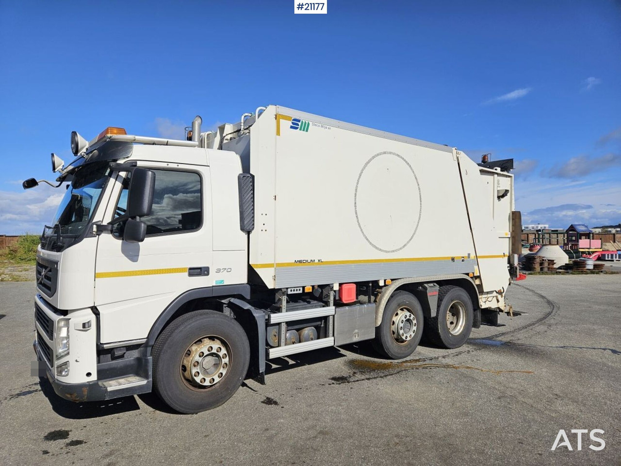 Volvo FM370 6x2 1-kammer komprimatorbil med Zoeller påbygg - Camión de basura: foto 1 Volvo FM370 6x2 1-kammer komprimatorbil med Zoeller påbygg - Camión de basura: foto 1