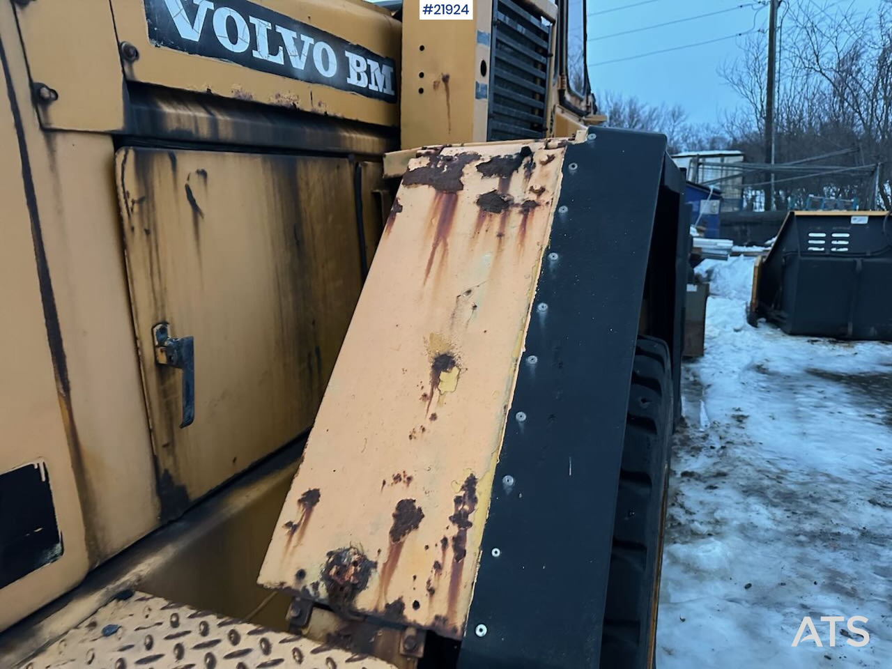 Cargadora de ruedas Volvo L70 hjullaster med klappvinge, pallegafler og planeringsskuffe: foto 18 Cargadora de ruedas Volvo L70 hjullaster med klappvinge, pallegafler og planeringsskuffe: foto 18