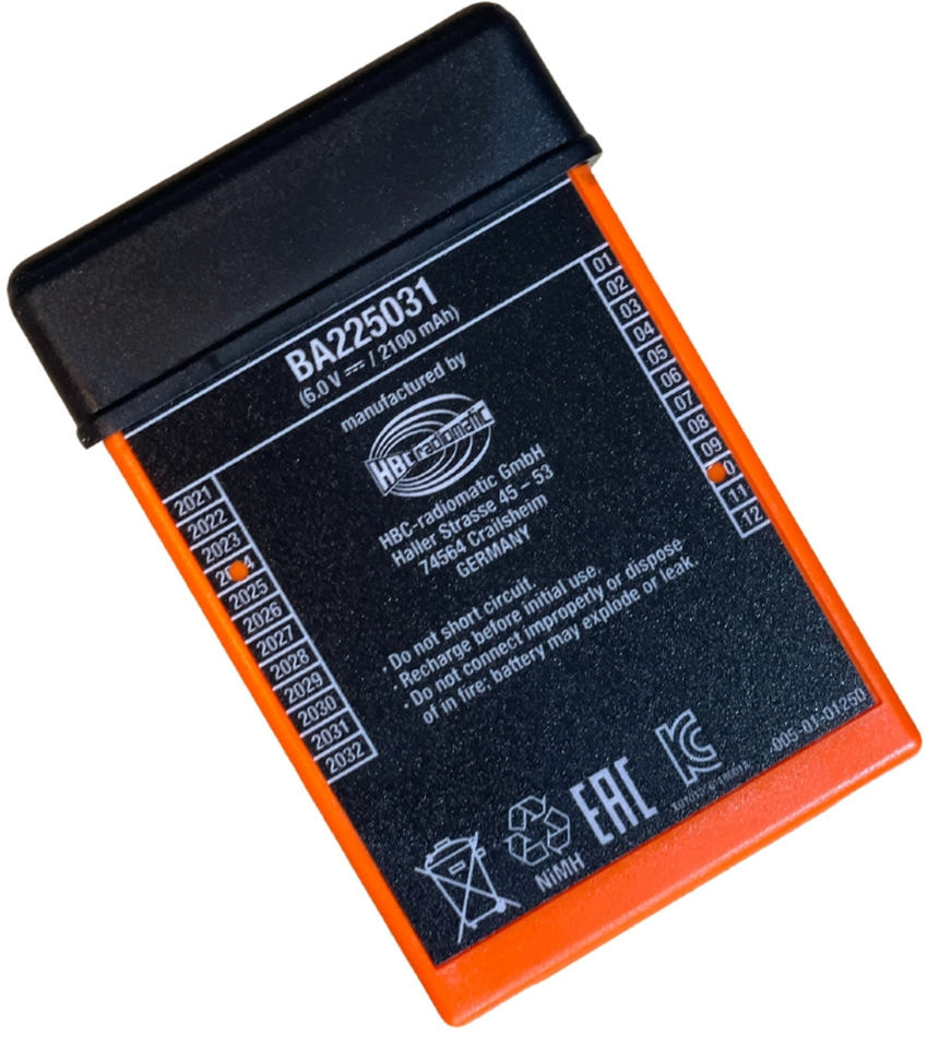 Batería original Hbc BA225030 - Acumulador para Grúa para camión: foto 2 Batería original Hbc BA225030 - Acumulador para Grúa para camión: foto 2