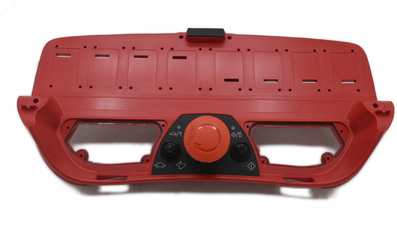Carcasa superior mando Scanreco roja RC400 - Sistema eléctrico para Grúa para camión: foto 1 Carcasa superior mando Scanreco roja RC400 - Sistema eléctrico para Grúa para camión: foto 1