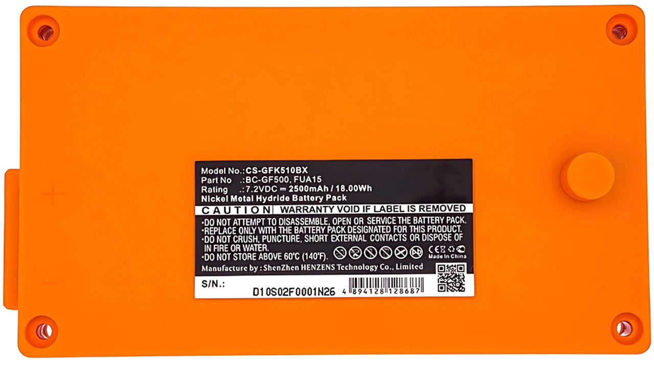 Compatible battery Gross Funk 100-001-885,BC-GF500, FUA15, FUA50 - Acumulador para Grúa para camión: foto 4 Compatible battery Gross Funk 100-001-885,BC-GF500, FUA15, FUA50 - Acumulador para Grúa para camión: foto 4