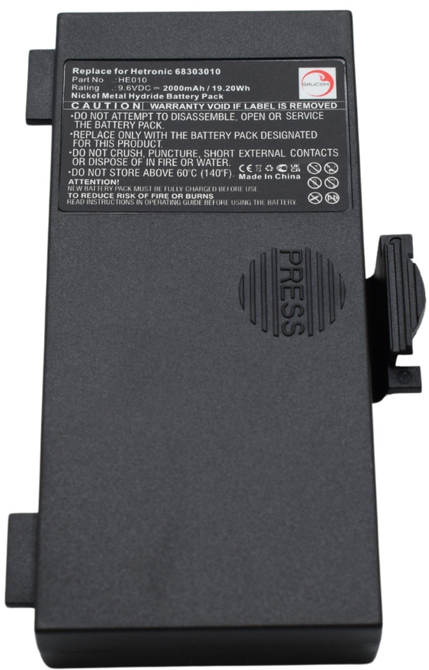 Compatible battery Hetronic 68303000, 68303010, FBH-1200, FUA-07, HE010 - Acumulador para Grúa para camión: foto 3 Compatible battery Hetronic 68303000, 68303010, FBH-1200, FUA-07, HE010 - Acumulador para Grúa para camión: foto 3