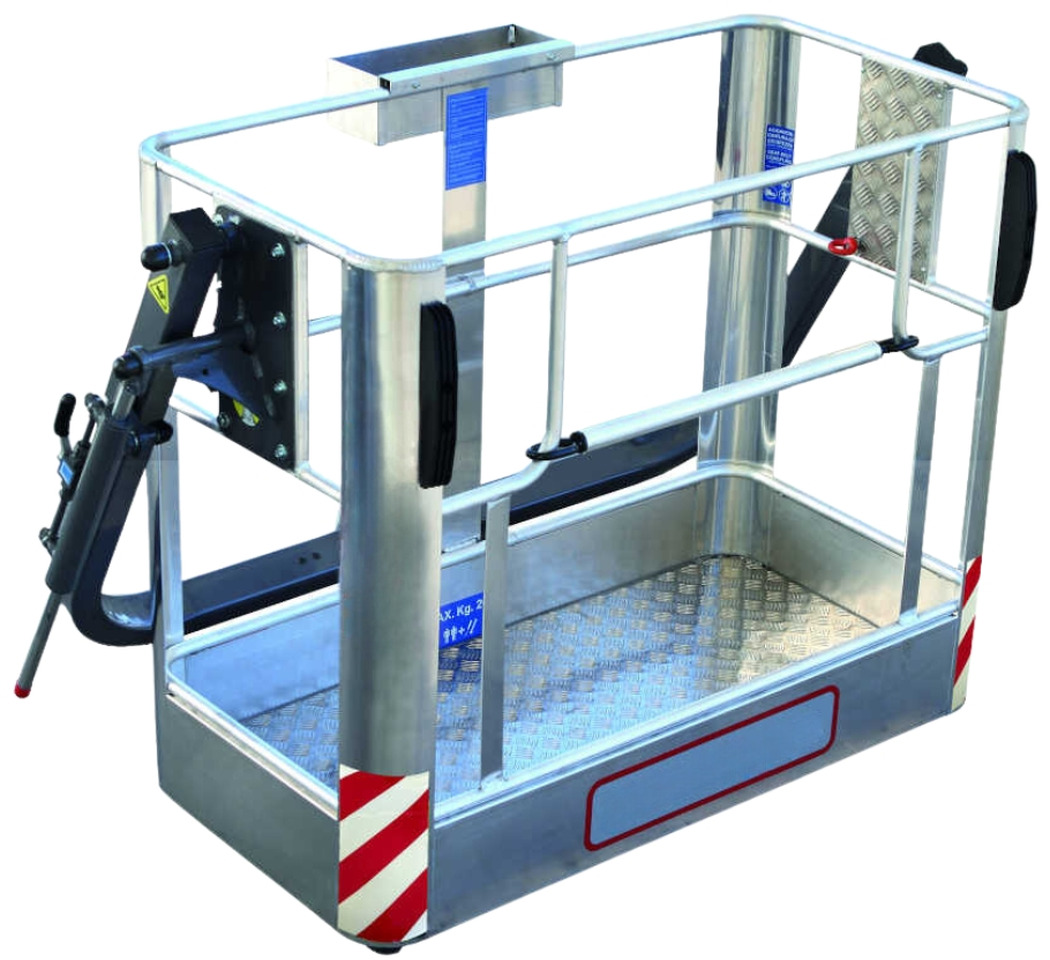 Iron operator basket CP-2H-F - Implemento para Grúa para camión: foto 2 Iron operator basket CP-2H-F - Implemento para Grúa para camión: foto 2