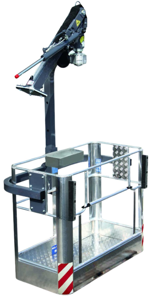 Rotating Height-Adjustable Man Basket CPGR-2A-F - Implemento para Grúa para camión: foto 1 Rotating Height-Adjustable Man Basket CPGR-2A-F - Implemento para Grúa para camión: foto 1