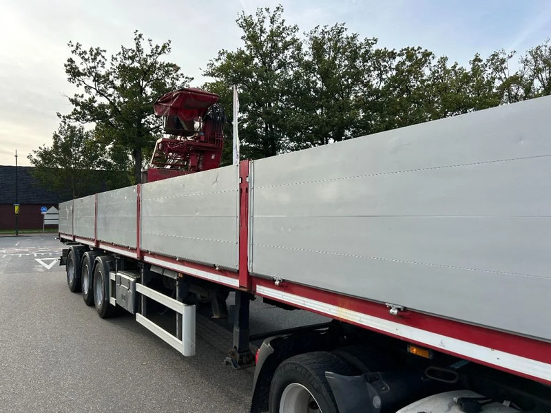 Carnehl Stenen vervoer oplegger met Kennis kraan - Semirremolque plataforma/ Caja abierta: foto 2 Carnehl Stenen vervoer oplegger met Kennis kraan - Semirremolque plataforma/ Caja abierta: foto 2
