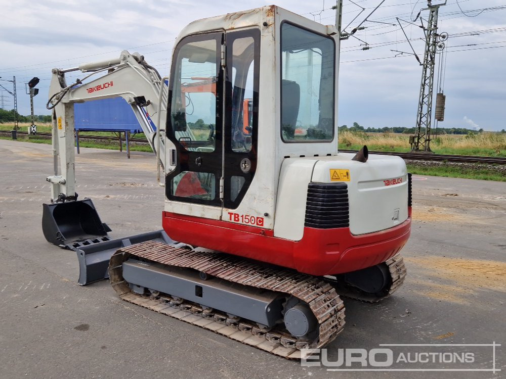 2010 Takeuchi TB150C - Miniexcavadora: foto 3 2010 Takeuchi TB150C - Miniexcavadora: foto 3