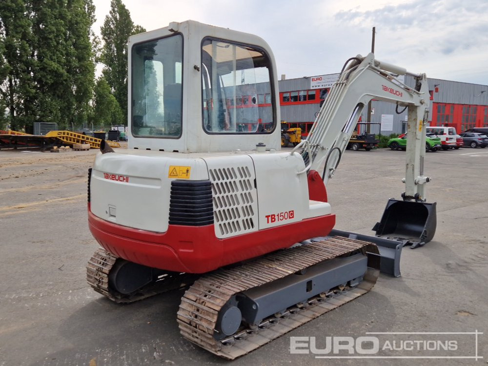 2010 Takeuchi TB150C - Miniexcavadora: foto 5 2010 Takeuchi TB150C - Miniexcavadora: foto 5