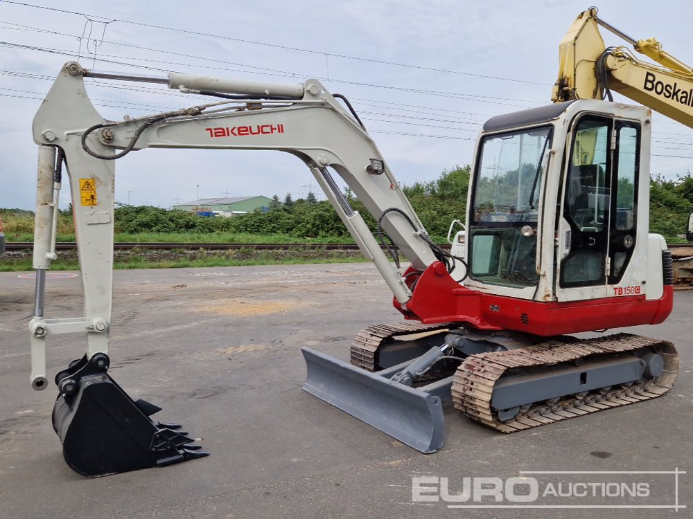 2010 Takeuchi TB150C - Miniexcavadora: foto 1 2010 Takeuchi TB150C - Miniexcavadora: foto 1