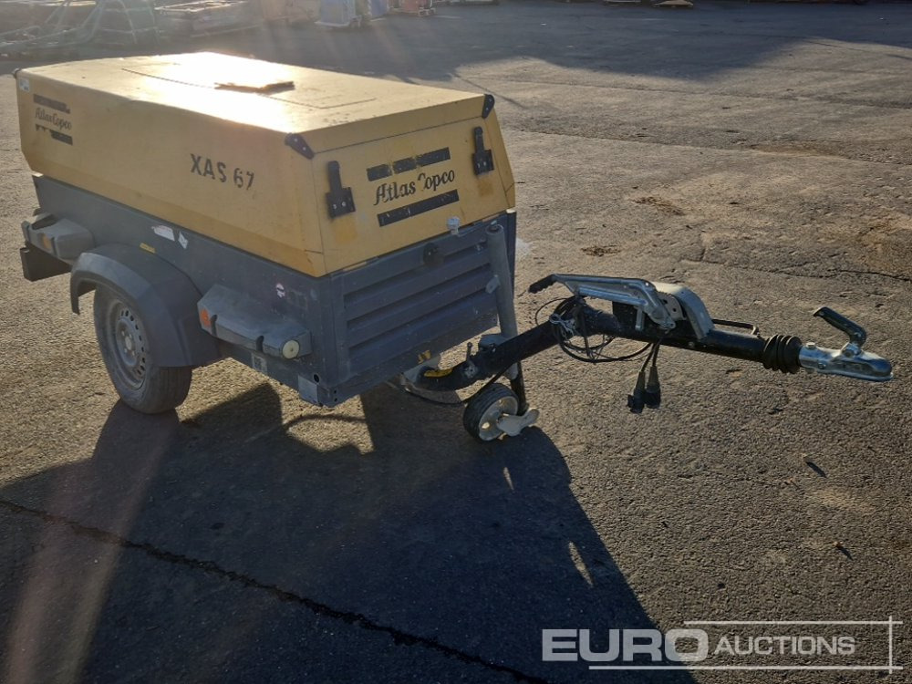 2011 Atlas Copco XAS67DD 120CFM - Compresor de aire: foto 4 2011 Atlas Copco XAS67DD 120CFM - Compresor de aire: foto 4