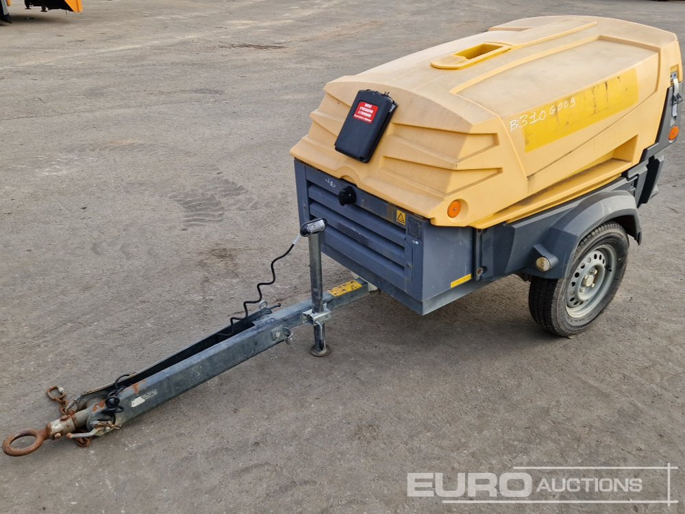 2014 Atlas Copco XAS37KD 78CFM - Compresor de aire: foto 1 2014 Atlas Copco XAS37KD 78CFM - Compresor de aire: foto 1