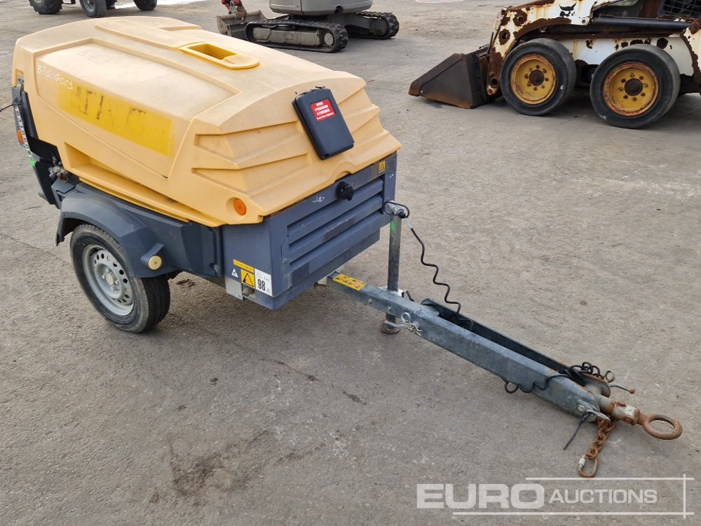 2014 Atlas Copco XAS37KD 78CFM - Compresor de aire: foto 4 2014 Atlas Copco XAS37KD 78CFM - Compresor de aire: foto 4